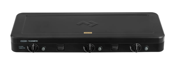 Cadac Dometic Campingkocher mit 3 Brennern, 3 Cook Turbo FFD Deluxe, 50mbar,  303FC-20-DE